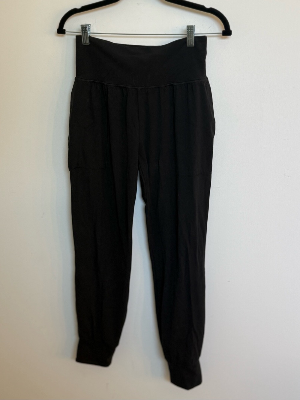 Athleta Black High-Waist Jogger Pants